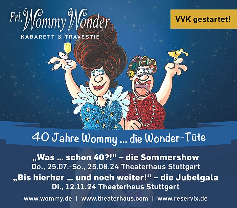Wommy Wonder im Theaterhaus Stuttgart